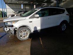 Ford Escape sel salvage cars for sale: 2018 Ford Escape SEL