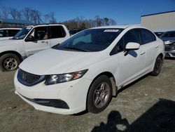 Honda salvage cars for sale: 2015 Honda Civic LX