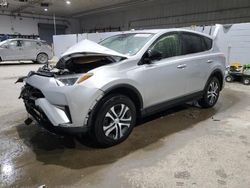 Salvage cars for sale at Candia, NH auction: 2018 Toyota Rav4 LE