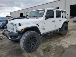 Salvage cars for sale at Jacksonville, FL auction: 2019 Jeep Wrangler Unlimited Sahara