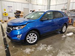 Salvage cars for sale at Wayland, MI auction: 2019 Chevrolet Equinox LS