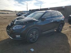 Salvage cars for sale at Colorado Springs, CO auction: 2018 Nissan Rogue S