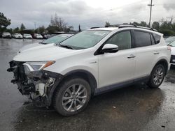 2017 Toyota Rav4 HV Limited en venta en San Martin, CA