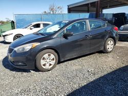 Salvage cars for sale from Copart Riverview, FL: 2015 KIA Forte LX