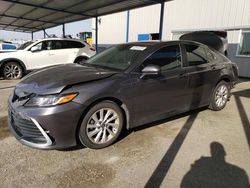 Salvage cars for sale at Sacramento, CA auction: 2021 Toyota Camry LE