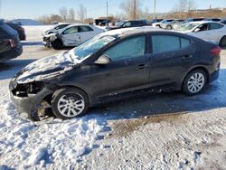 Salvage cars for sale at Montreal Est, QC auction: 2017 Hyundai Elantra SE