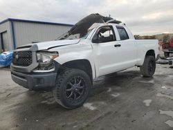 Toyota Tundra Double cab sr salvage cars for sale: 2018 Toyota Tundra Double Cab SR