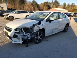 Salvage cars for sale at Mendon, MA auction: 2022 Subaru Impreza Premium