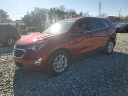 Salvage cars for sale at Mebane, NC auction: 2021 Chevrolet Equinox LT