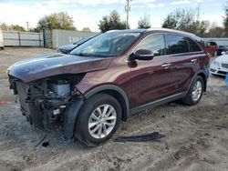 Salvage cars for sale at Midway, FL auction: 2017 KIA Sorento LX