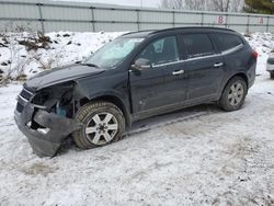 Vehiculos salvage en venta de Copart Davison, MI: 2010 Chevrolet Traverse LT