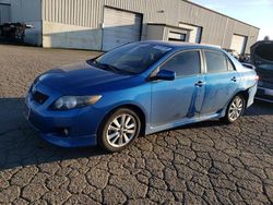 Salvage cars for sale at Woodburn, OR auction: 2009 Toyota Corolla Base