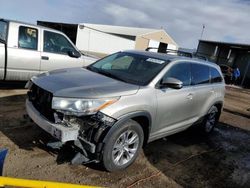 Salvage Cars with No Bids Yet For Sale at auction: 2015 Toyota Highlander XLE