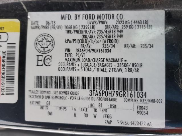 2016 Ford Fusion SE