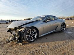 Salvage cars for sale at Houston, TX auction: 2018 Lexus LC 500