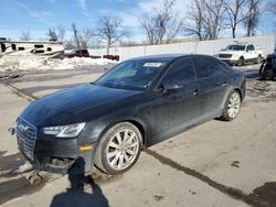 Salvage cars for sale at Bridgeton, MO auction: 2017 Audi A4 Premium