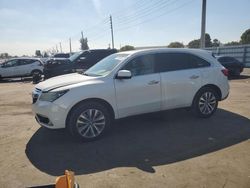 Acura mdx salvage cars for sale: 2015 Acura MDX Technology