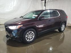 Salvage cars for sale at Central Square, NY auction: 2020 Chevrolet Traverse LT