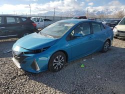 Toyota Prius salvage cars for sale: 2021 Toyota Prius Prime LE