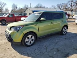 Salvage cars for sale at Wichita, KS auction: 2016 KIA Soul