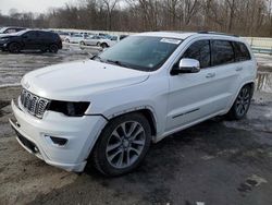 Jeep salvage cars for sale: 2017 Jeep Grand Cherokee Overland