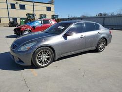 Salvage cars for sale from Copart Wilmer, TX: 2013 Infiniti G37 Base