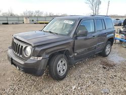 Salvage cars for sale at Kansas City, KS auction: 2016 Jeep Patriot Sport