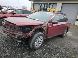 Salvage cars for sale from Copart Eugene, OR: 2018 Subaru Outback 2.5I Premium