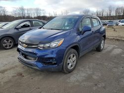 Salvage cars for sale at Marlboro, NY auction: 2017 Chevrolet Trax LS