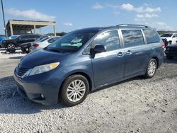 Salvage cars for sale at West Palm Beach, FL auction: 2014 Toyota Sienna XLE