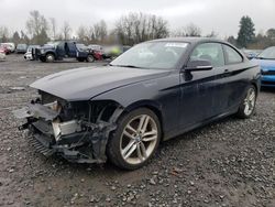 Salvage cars for sale at Portland, OR auction: 2016 BMW 228 I Sulev