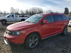 Salvage cars for sale at Portland, OR auction: 2016 Dodge Journey Crossroad