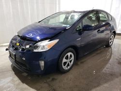 Salvage cars for sale from Copart Leroy, NY: 2015 Toyota Prius