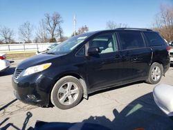 Toyota Sienna le salvage cars for sale: 2014 Toyota Sienna LE