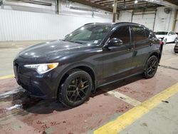 Salvage cars for sale at Marlboro, NY auction: 2019 Alfa Romeo Stelvio TI