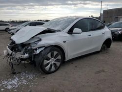 Salvage cars for sale at Fredericksburg, VA auction: 2021 Tesla Model Y