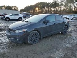 Honda salvage cars for sale: 2015 Honda Civic EXL