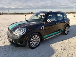 Salvage cars for sale from Copart New Braunfels, TX: 2021 Mini Cooper S Countryman ALL4