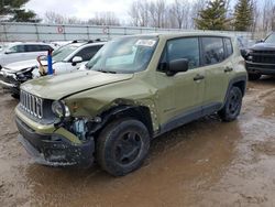 Vehiculos salvage en venta de Copart Davison, MI: 2015 Jeep Renegade Sport