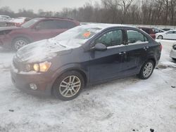 Salvage cars for sale at Ellwood City, PA auction: 2012 Chevrolet Sonic LT