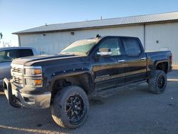 Salvage cars for sale at Des Moines, IA auction: 2015 Chevrolet Silverado K1500 LT