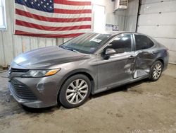 Salvage cars for sale from Copart Lyman, ME: 2020 Toyota Camry LE