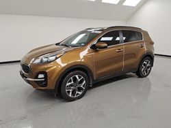 Salvage cars for sale at Houston, TX auction: 2020 KIA Sportage EX