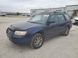 Salvage cars for sale at Kansas City, KS auction: 2006 Subaru Forester 2.5X Premium