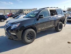 Salvage cars for sale from Copart Wilmer, TX: 2017 Lexus GX 460