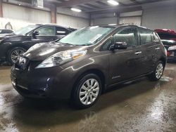 Nissan salvage cars for sale: 2016 Nissan Leaf S