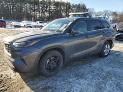 Salvage cars for sale from Copart North Billerica, MA: 2023 Toyota Highlander L