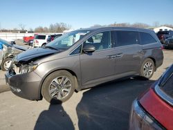 Salvage cars for sale at Glassboro, NJ auction: 2014 Honda Odyssey Touring