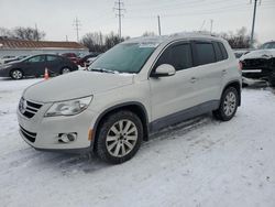 Volkswagen salvage cars for sale: 2009 Volkswagen Tiguan SE