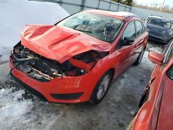 Salvage Cars with No Bids Yet For Sale at auction: 2017 Ford Focus SE